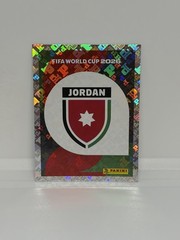 2026 Panini World Cup Sticker — #JOR1 Jordan Team Badge Logo