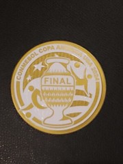 COPA AMERICA USA 2024 FINAL PATCH SILICONE MATERIAL ARGENTINA COLOMBIA BADGE