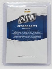 George Brett 2022 Panini Father’s Day — #30 — Kansas City Royals