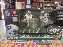 New York Jets 6 inch Action Figure 2-Pack — Mark Sanchez and Shonn Greene