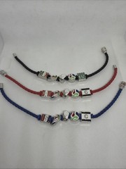 NEW! 2026 FIFA World Cup Lot Of 3 Limited Ed. SOCCER BRACELETS USA/CANADA/MEXICO