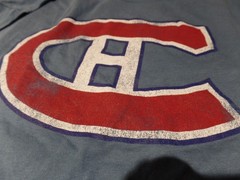 Montreal Canadien Throwback Vintage Retro Sport Slim Fit T Shirt New tags Small
