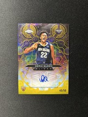 2025-26 Topps Chrome Derik Queen Chromographs Style Auto Gold RC /50 #CHR-DQ
