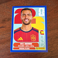 Panini FIFA World Cup 2026 Mikel Merino Spain Player Portrait Sticker ESP 14