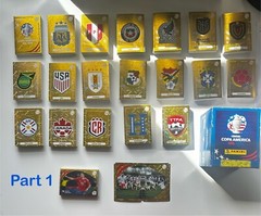 Copa America 2024 Panini Stickers White/Foils — Pick your sticker — USA — PART 1