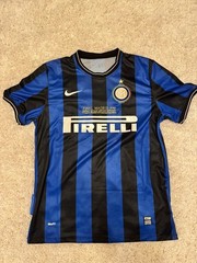 Nike Inter Milan Final Madrid 2010 Jersey Shirt XL Pirelli Champions League