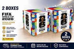 Panini FIFA World Cup 2026 Sticker Box 2 x Boxes Official — SAME DAY SHIPPING!!!