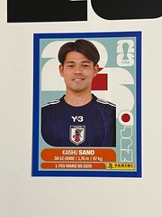2026 Panini FIFA World Cup Blue Parallel Stickers Only — Pick Your Player 1-48