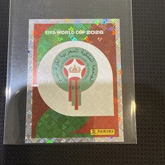 2026 Panini FIFA World Cup Sticker FOIL #MAR-1. Emblem (Morocco)