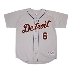 Al Kaline Majestic Detroit Tigers Grey Road Men’s Jersey (S-3XL)