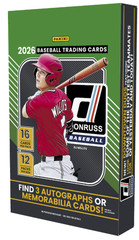 2026 Donruss Baseball Base & Prospects 1-200 You Pick Complete Your Set!