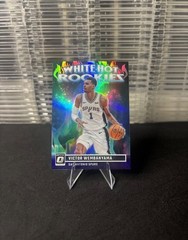 Victor Wembanyama ROOKIE, Optic White Hot Rookies Holo (RC) READ DESCRIPTION