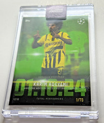2024-25 Topps Total Football Total Performers Karim Adeyemi 1/75