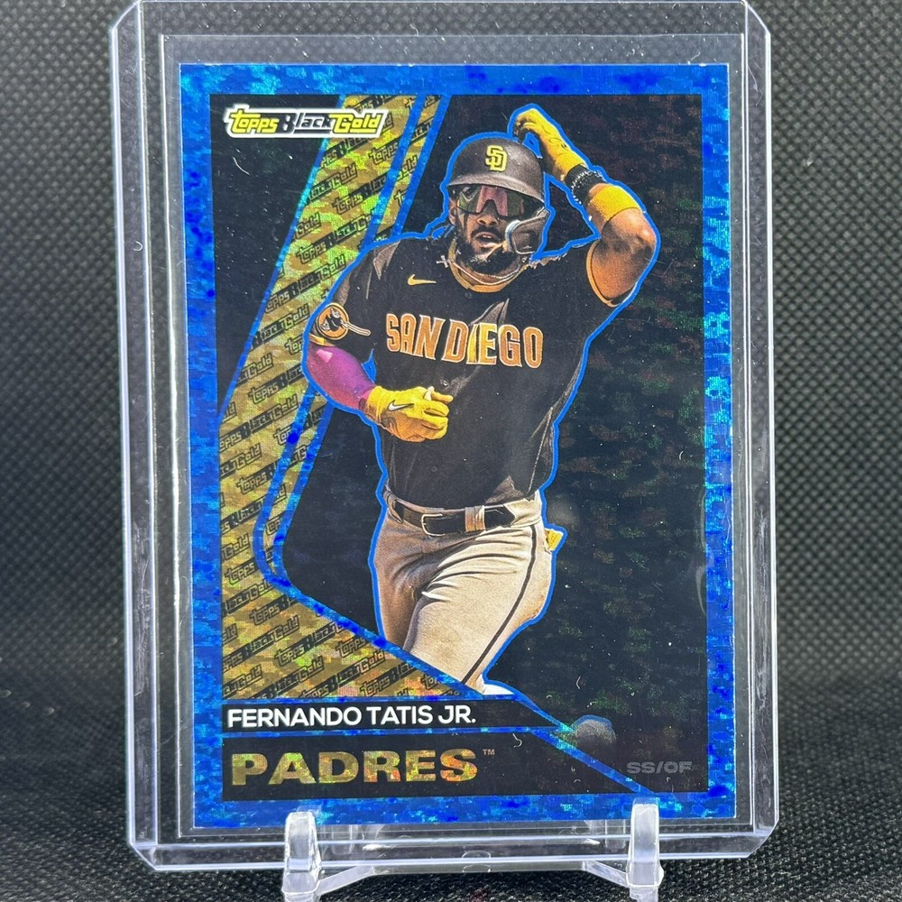 2023 Topps Update Black Gold Blue #BG23 Fernando Tatis Jr.