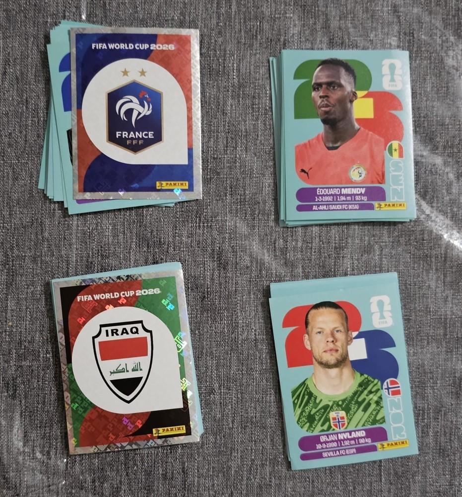 panini world cup 2026 stickers INTERNATIONAL VERSION — GROUP I