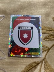 2026 Panini FIFA World Cup Sticker Foil Team Logo Jordan #JOR1 iCollect Code