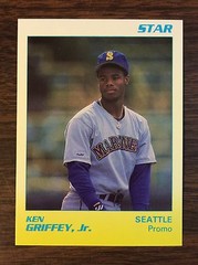 1989 Star Company KEN GRIFFEY, Jr Limited Edition PROMO Card, most scarce of all