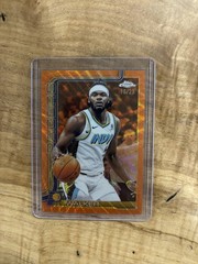 JARACE WALKER 2025-26 TOPPS CHROME ORANGE WAVE REFRACTOR /25 #53