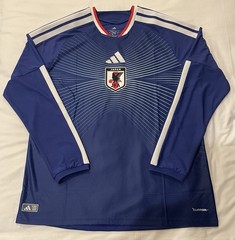 adidas Japan 2026 Home Long Sleeve Authentic Jersey Size XL