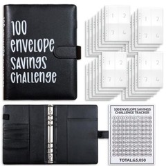 100 Envelopes Money Saving Challenge Binder Cash Envelopes Savings Challenges…