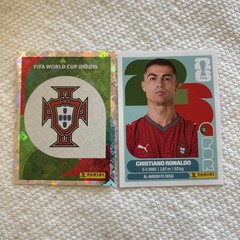 FIFA World Cup Ticket Por 1 Team Logo & Ronaldo Sticker Por 15