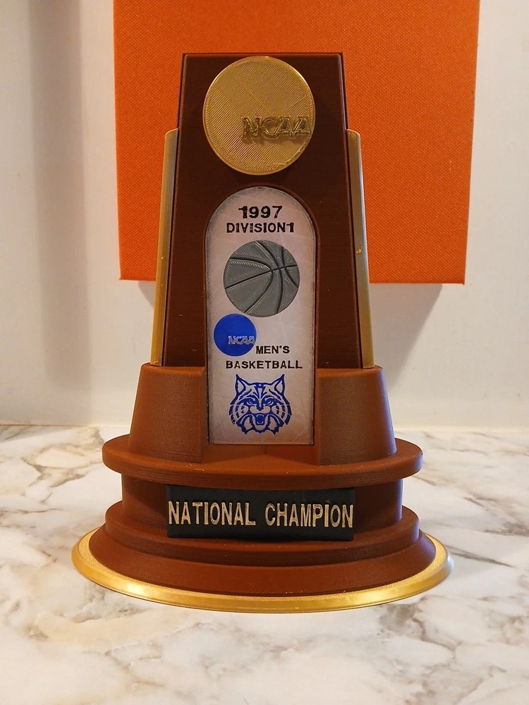 NCAA DIVISION-1 CHAMPIONSHIP TROPHY, ALL SCHOOL AND SPORTS AVAILABLE