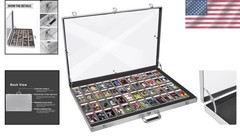Portable Tabletop Display Case — Lockable Glass Showcase
