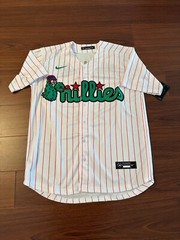CUSTOM Men’s Philadelphia Phillies Philly Phanatic Stitched Jersey USA Seller