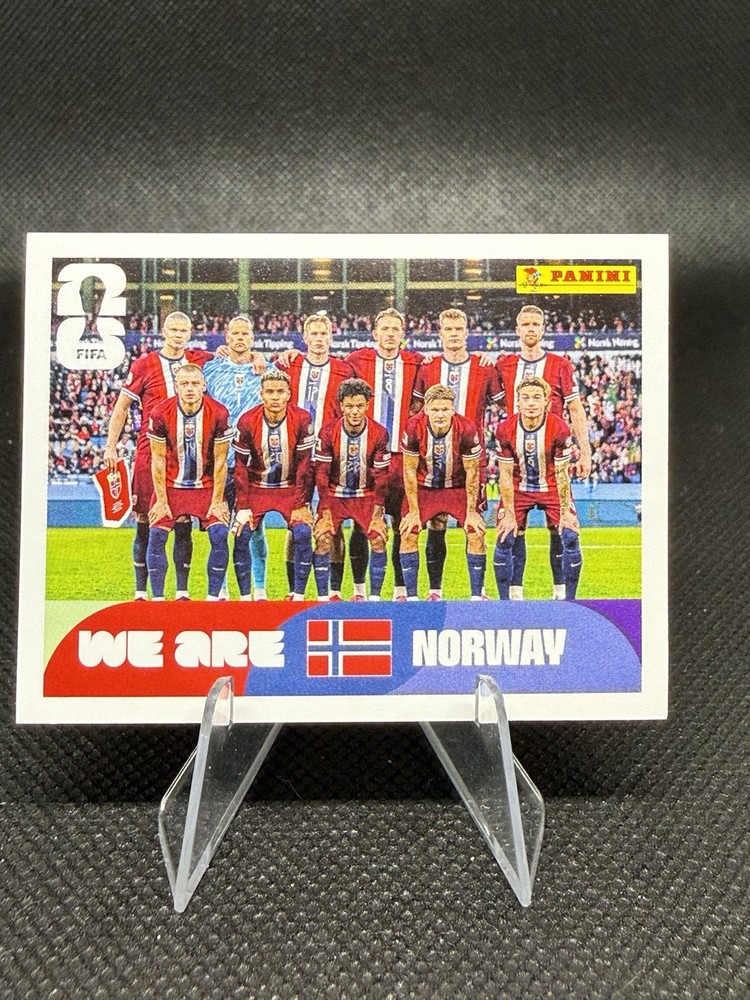 2026 Panini FIFA World Cup Sticker Norway Team Photo #NOR 13 — Norway