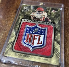 2020 Panini Spectra ROOKIE Cylde Edwards Helaire — NFL SHIELD 1/1 SUPERFRACTOR