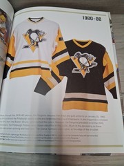 Skybox Press Pittsburgh Penguins Jerseys Then & Now Hardcover Book +letter