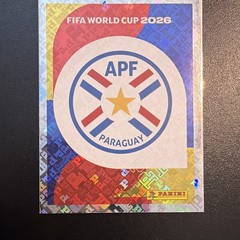 Panini FIFA World Cup 2026 Paraguay Club Badge/Logo Soccer Sticker PAR 1