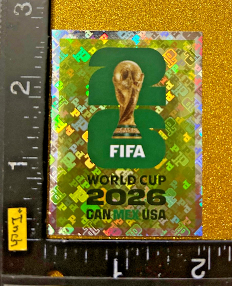 MEXICO HOST COUNTRY EMBLEM FOIL PANINI STICKER FIFA WORLD CUP 2026 USA-MEX-CAN