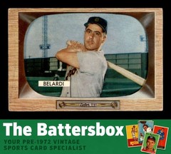 1955 Bowman #36 Wayne Belardi RC VG/VGEX X3743978