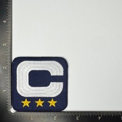 Chicago Bears Captains Jersey Caleb Williams 3 Star Iron On Embroidered Patch