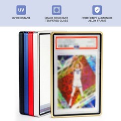 1-10X Magnetic Trading Card Holders Case Slab Display Box Acrylic For PSA Graded