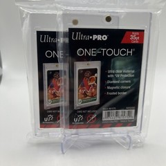Ultra Pro One-Touch Magnetic Card Holder 35pt Point UV Protection — Lot of 2