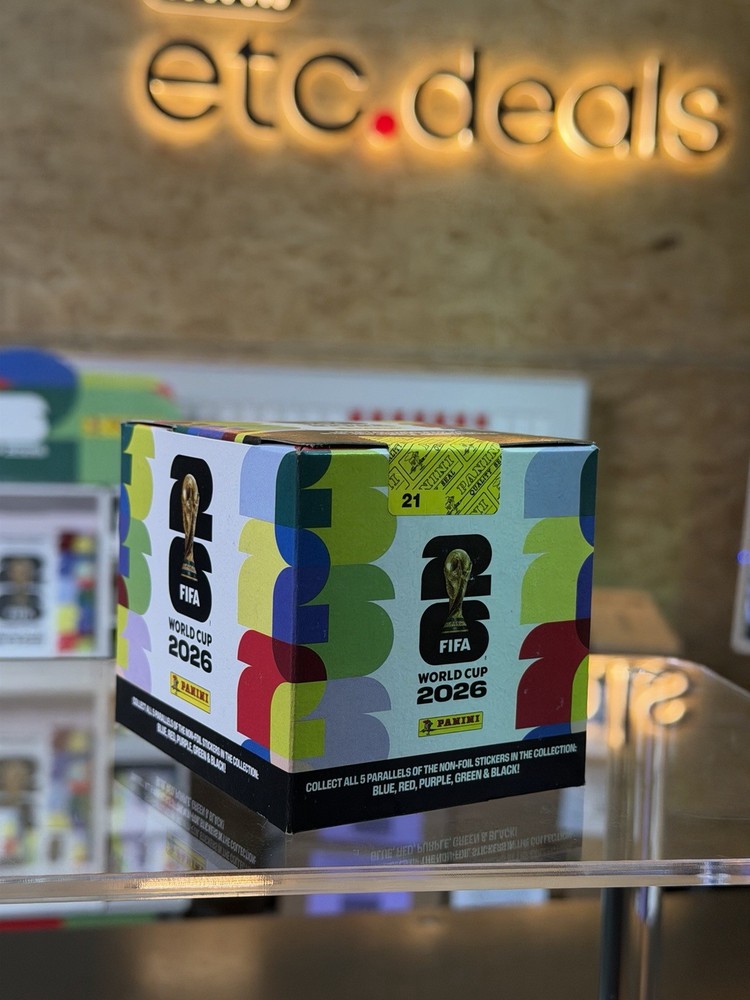 *US EDITION* 2026 Panini FIFA World Cup 50-Count Sticker Pack Box (350 Stickers)