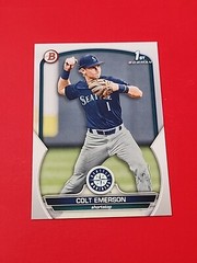 2023 Bowman Draft Paper Base BD-42 Colt Emerson — Seattle Mariners