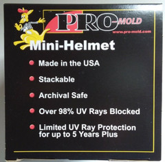 ProMold Mini Helmet Display Case 8×5.5×5.5 Stackable 5 Year UV Protection NEW