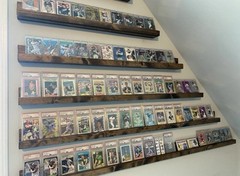 48” Trading Card Display Shelf — Holds Graded, One-Touch, Top Loaded Cards
