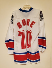 Vintage 1990s/2000s Russia Bure Mesh Jersey WPHL Shreveport Mudbugs Game No Size