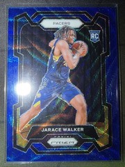 Jarace Walker Blue Wave Prizm SP RC — 2023-24 Panini Prizm Basketball #168