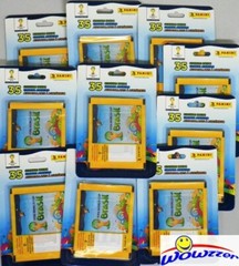 (50) 2014 Panini World Cup Brazil Factory Sealed Sticker Packs-350 Stickers !!