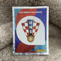 Panini FIFA World Cup 2026 Croatia Team Crest/Logo Soccer Sticker #CRO 1