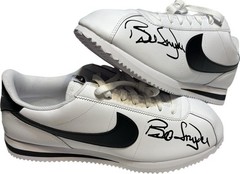 Kansas State Wildcats Bill Snyder Signed Nike Cortez Shoes Beckett Certified