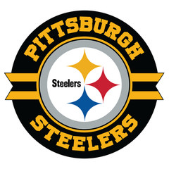 Pittsburg Steelers 3″ Decal (Original Design) FREE SHIPPING (BUY 2 GET 1 FREE)