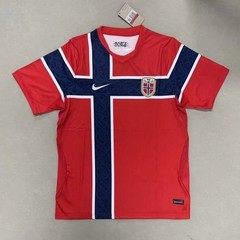 Norway National Team Soccer/Football Jersey Red Blue White