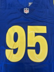 Myles Garrett Los Angeles Rams Stitched Jersey — Adult Large — 3-4 Day Shipping