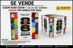 Panini World Cup 2026 FIFA HARDCOVER Album + 1 Box sealed SHIPS SAME DAY!